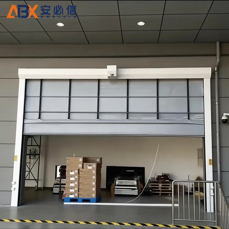 包头PVC堆积门